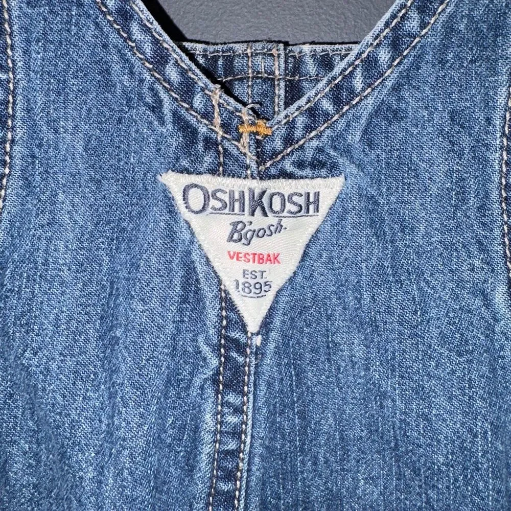 OshKosh Denim Overalls Infants 9m
